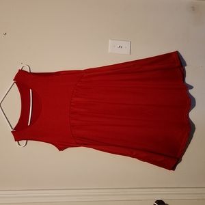 Red casual/lounge dress